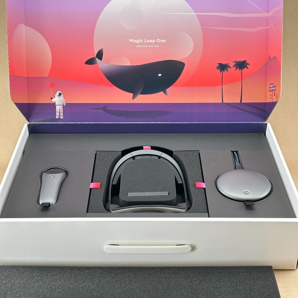 Magic Leap One Creator Edition Size 1 AR Headset New Sealed Box – EOL Device