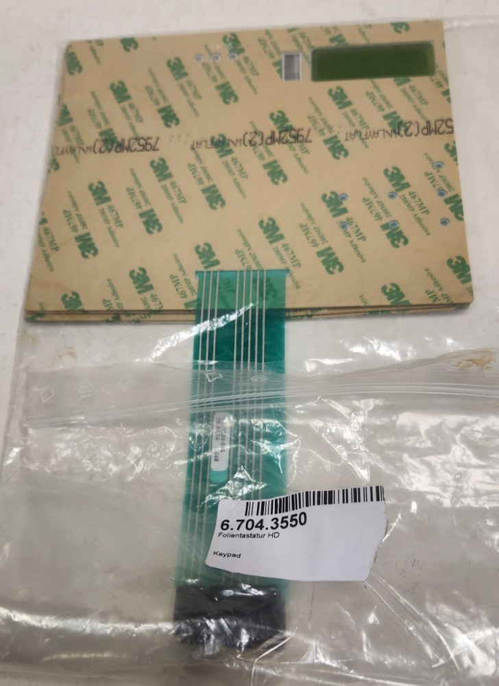 Replacement Touchpad for Julabo SD Controller