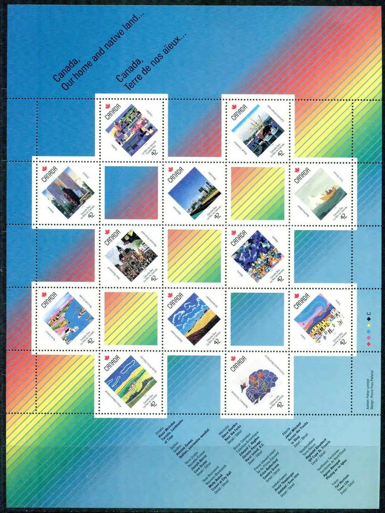 CANADA COMPLETE YEAR 1992 - VF**