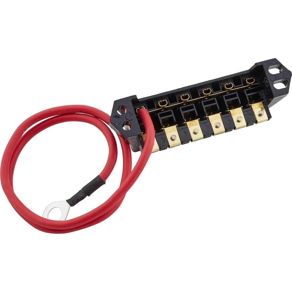 Speedway Slimline 12 Volt 6-Terminal Fuse Block