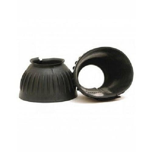 Roma Touch Tape Closure Rubber Ribbed Bell Boots