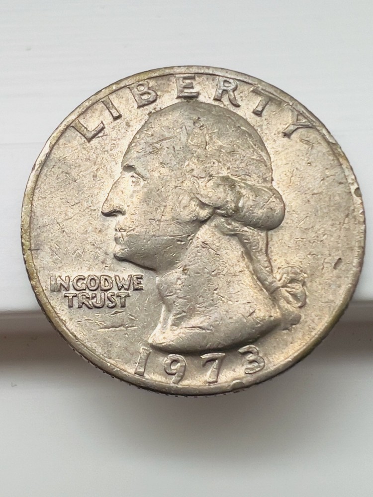 RARE 1973 Washington Quarter With Errors