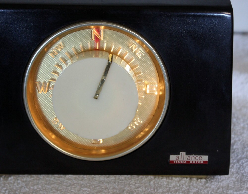 Alliance U-100 Tenna Rotor ~ Bakelite Case ~ Nice Working ~ Video