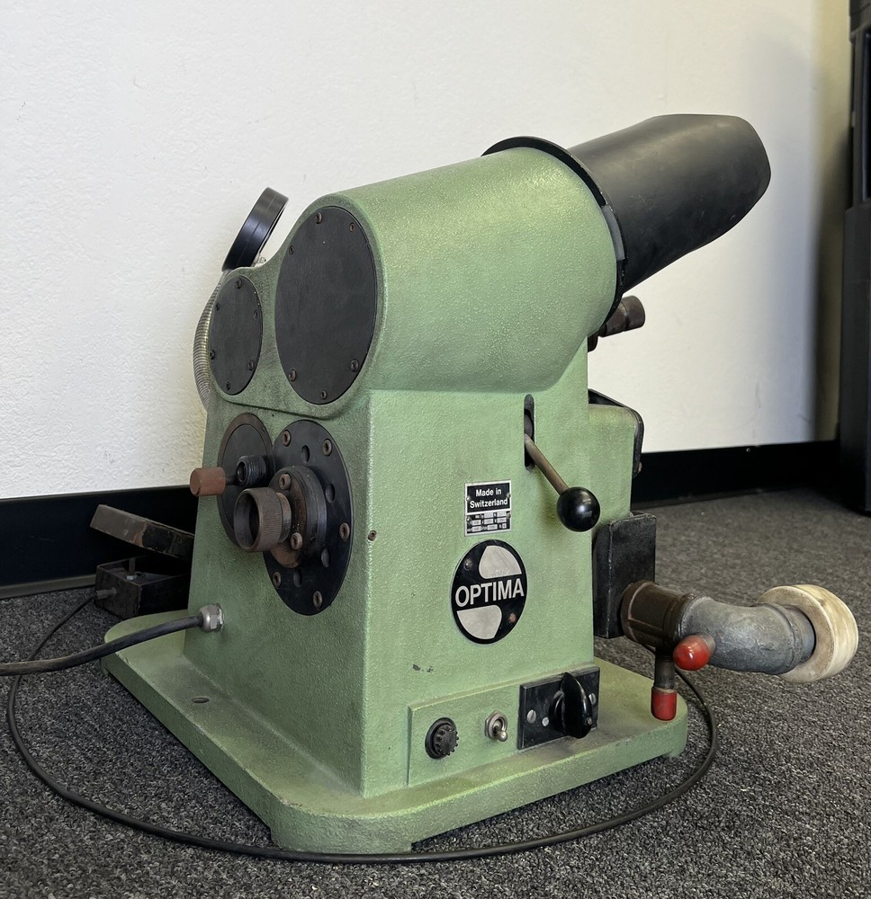 Optima Drill Grinder Sharpener Universal Precision Optical Splitter Swiss Made
