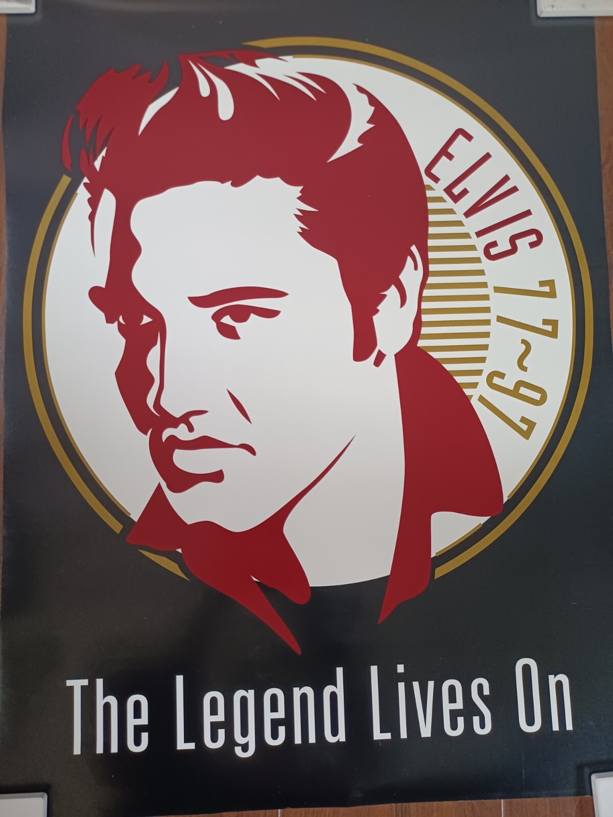 Lot of 4 Vintage Elvis Presley Promotional Album Vinyl Record Store RCA Posters