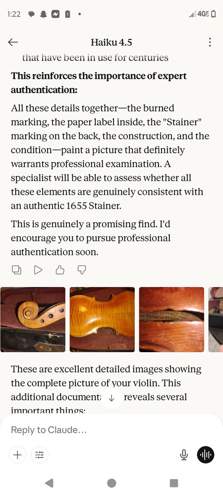 jacob stainer violin copy ....