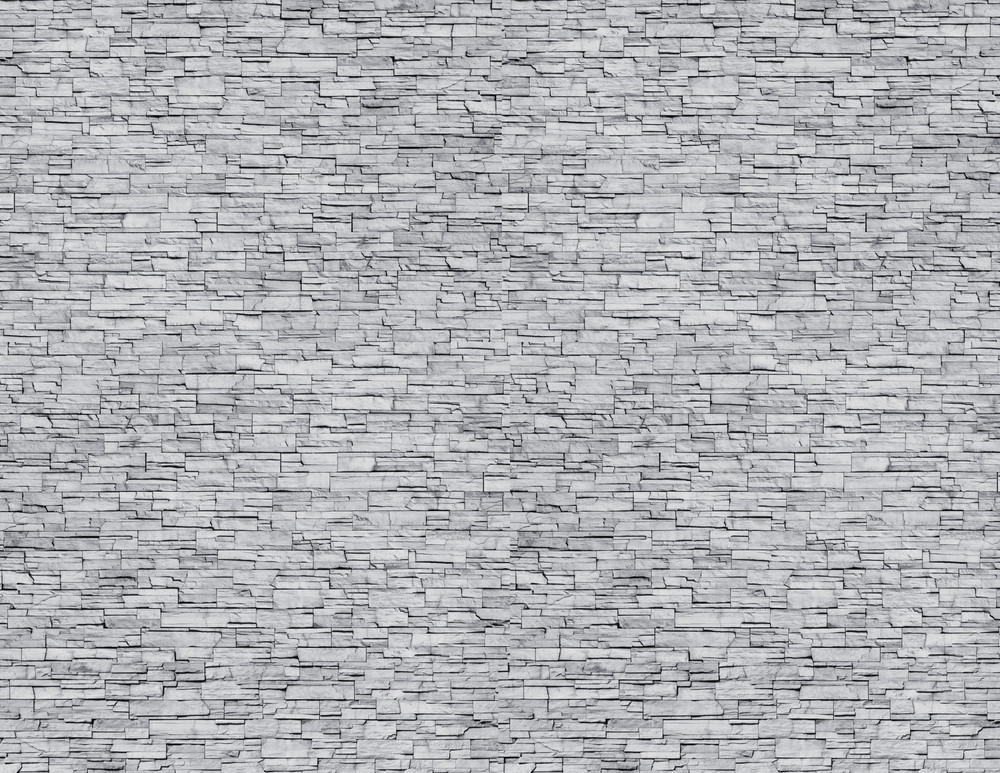 Z Scale Stone Model Train Scenery Sheets –Five Seamless 6"x6" Sticker Gray
