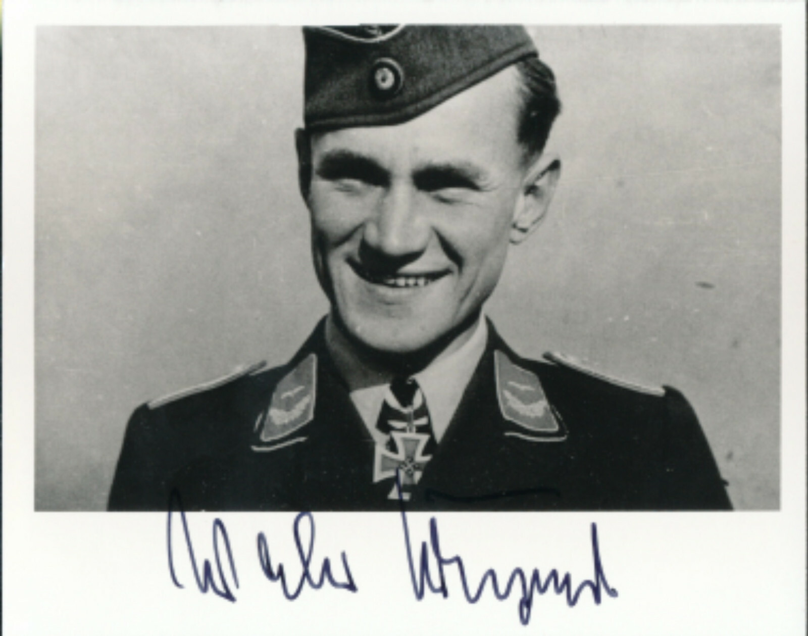 Walter Krupinski signed photo. 197 Kills!!!!!!!!!!!!!