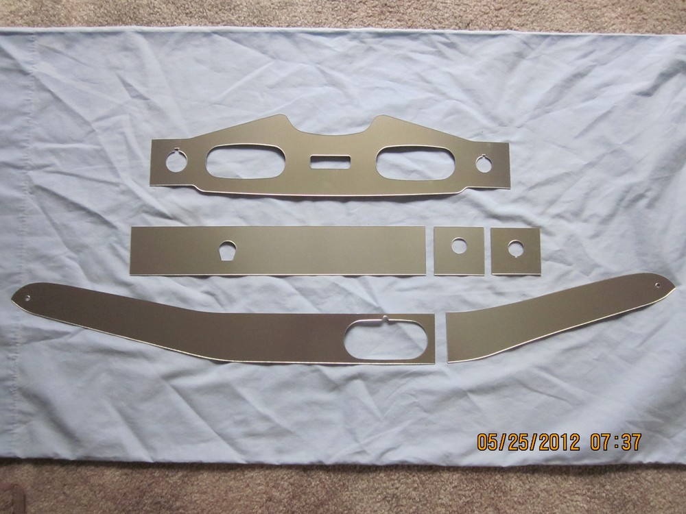1958 impala aluminum dash insert kit