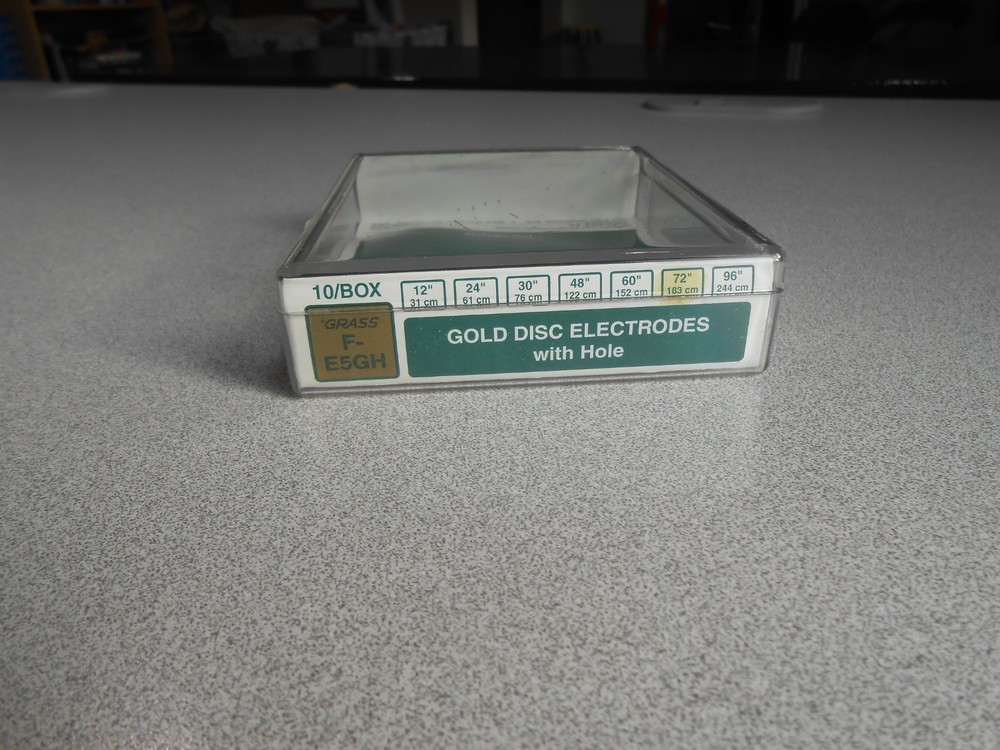 ~~F-E5GH GENUINE GRASS GOLD DISC ELECTRODES- case only~~