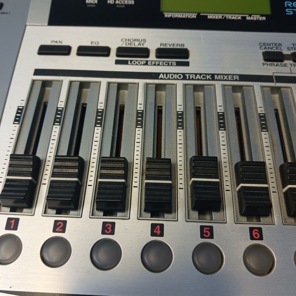 BOSS BR-1180 MTR Multi-Track Recorder No adapter Untested