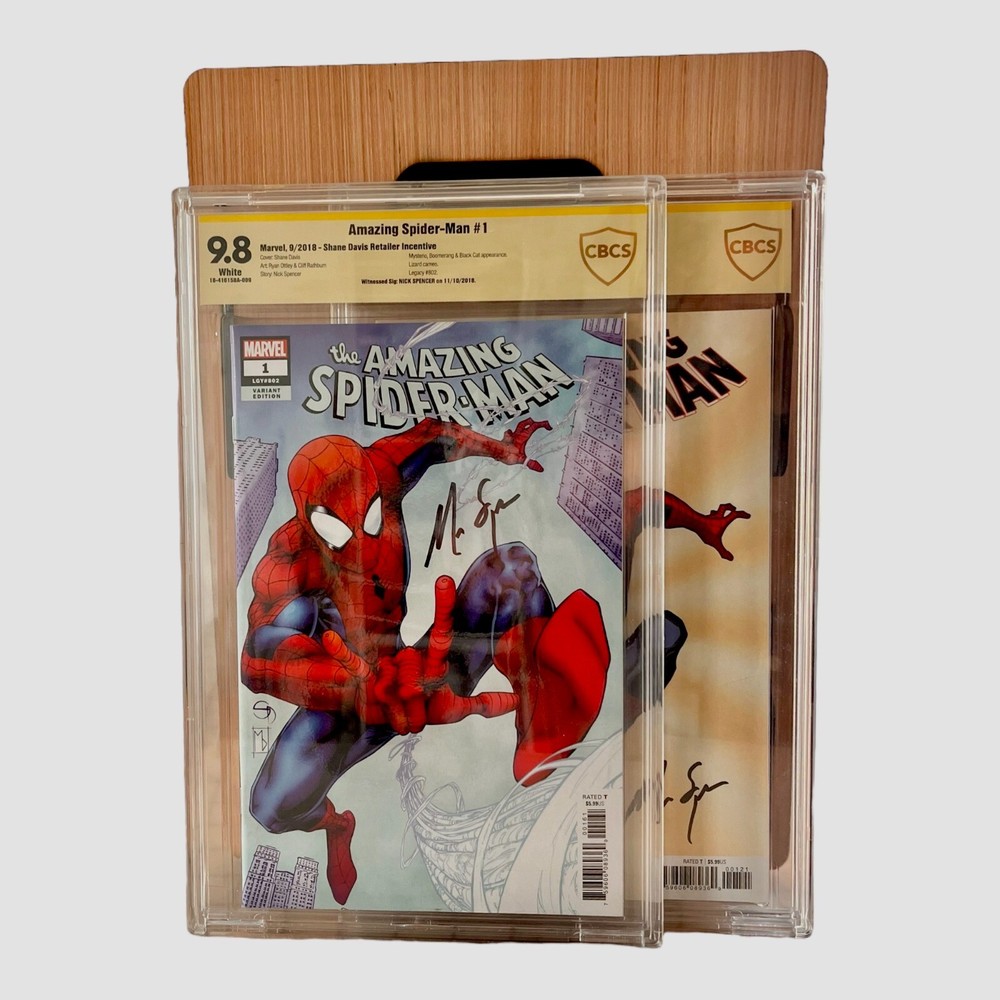 CGC/CBCS/PGX Slabbed Comic Book Storage Box Stores & Protects Valuable Comics