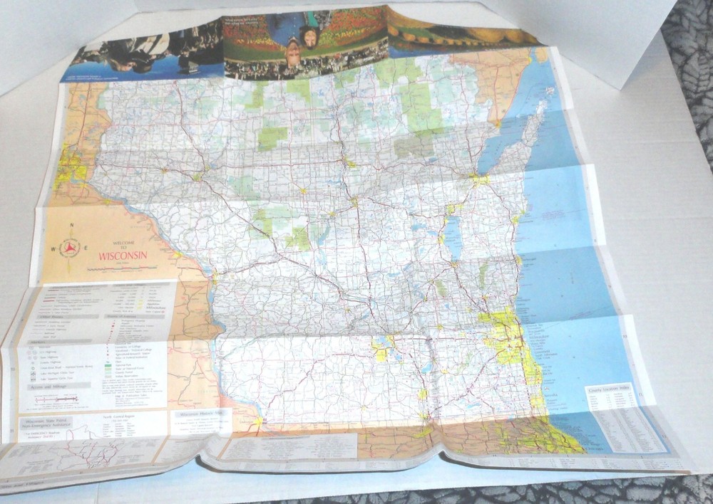 2008 Wisconsin Official State Highway Map