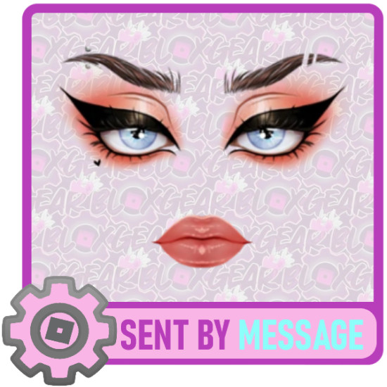 R0BL0X Persephone E-Girl Glam Face Toy Code Sent Fast Via Ebay Message