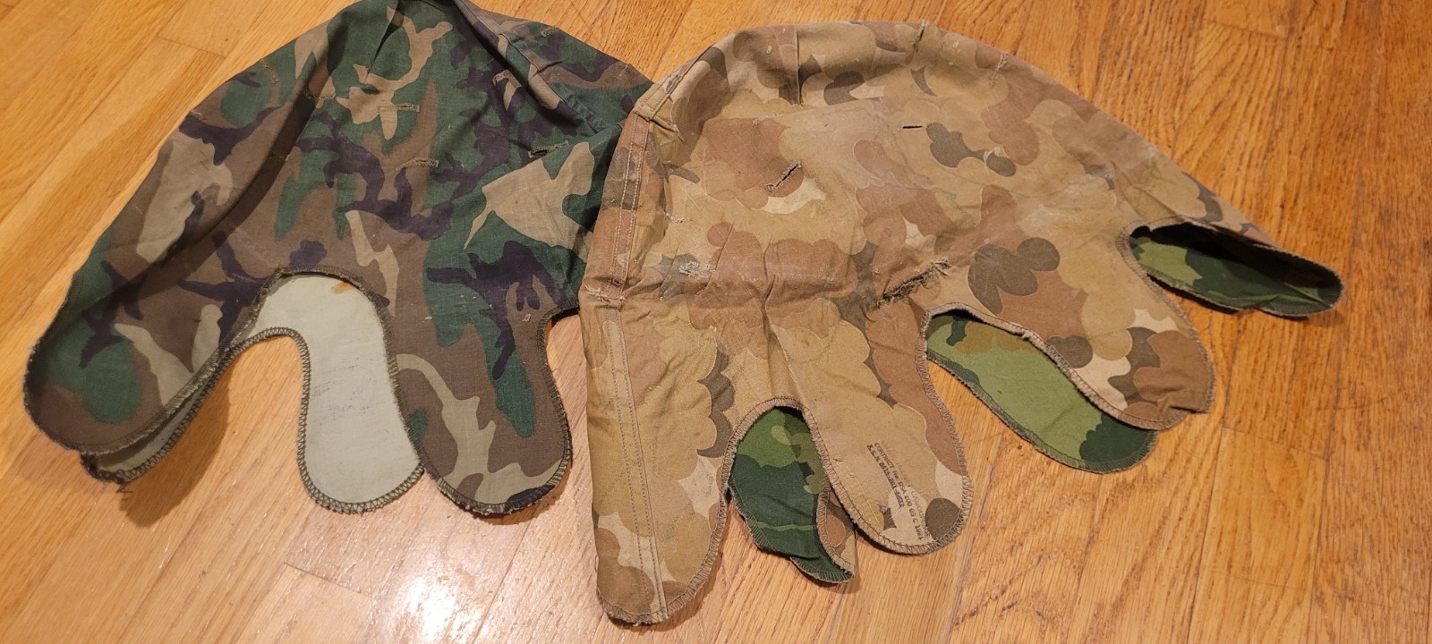 Vietnam M1 Steel Pot Helmet w/ Liner Mitchell Covers ERDL ARVN band watch spoon