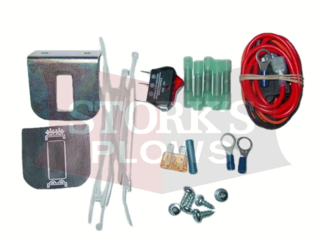 08701 Meyer Nite Saber Headlight Switch Hardware Bag Bracket