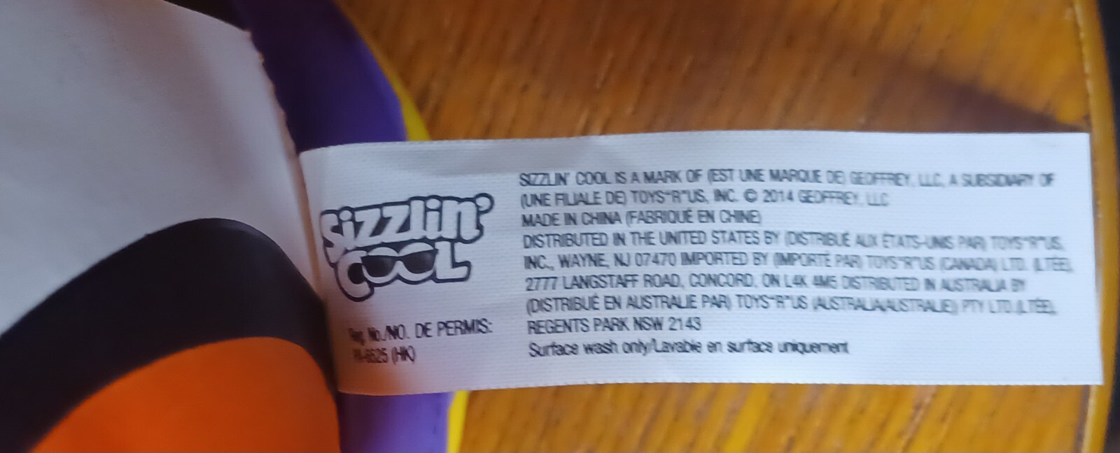 SIZZLIN' Cool Soft Squirts Mini Sprinkler - Clownfish (NEMO) *NEW*