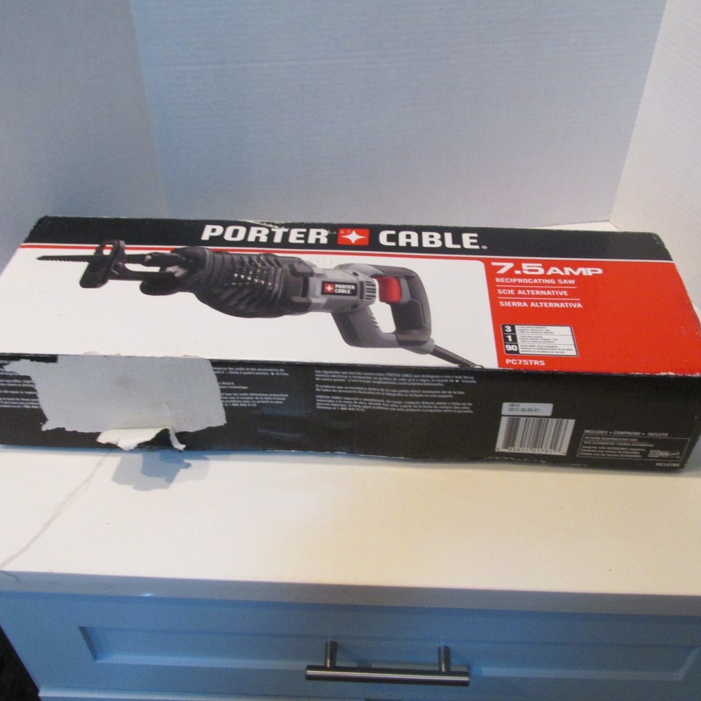 Porter Cable PC75TRS Corded Variable Speed Trigger Reciprocating Saw 7.5 Amp