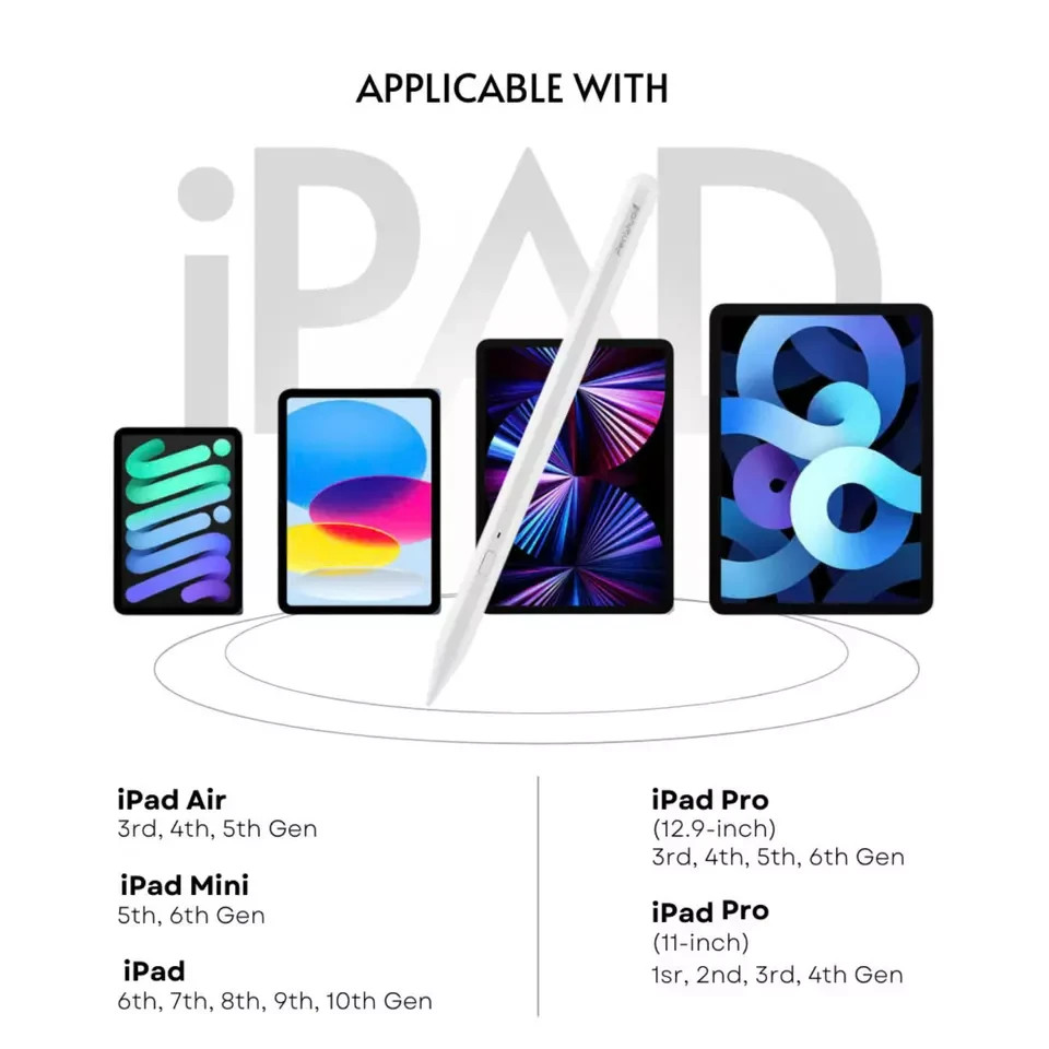 New iPad Pencil for iPad/iPad Air/iPad Mini/iPad Pro | Multi-Shortcuts | PS1 Pro