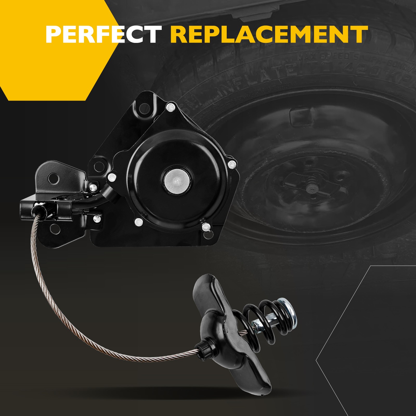 925-502 Spare Wheel Tire Hoist Assy For 09-20 Honda Pilot Acura MDX 74711SZAA01