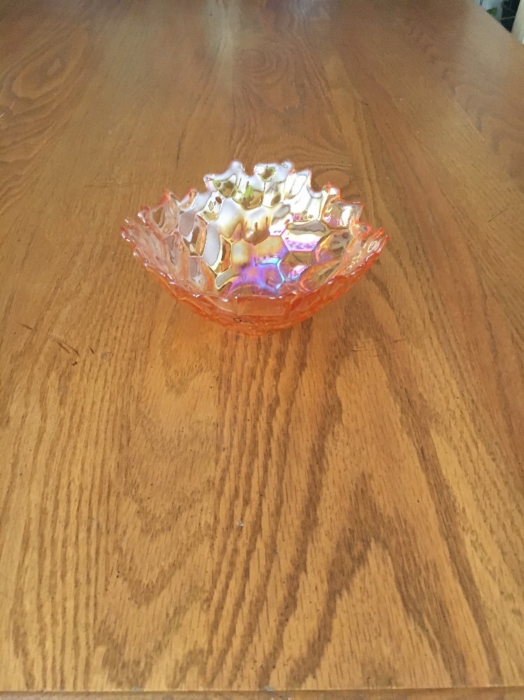Candy Dish Marigold Colored