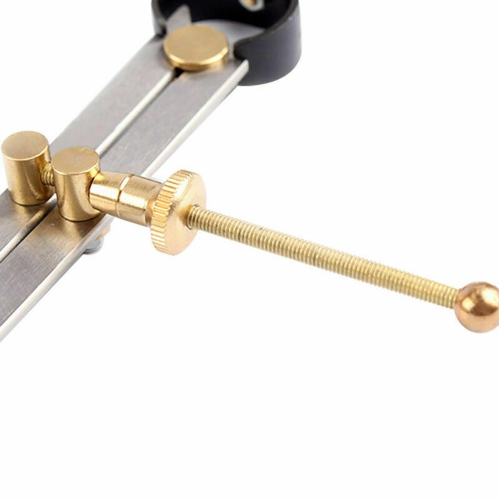 Wing Divider Leather Craft Rotating Scratch Leathercraft Compasses Tools Kit g