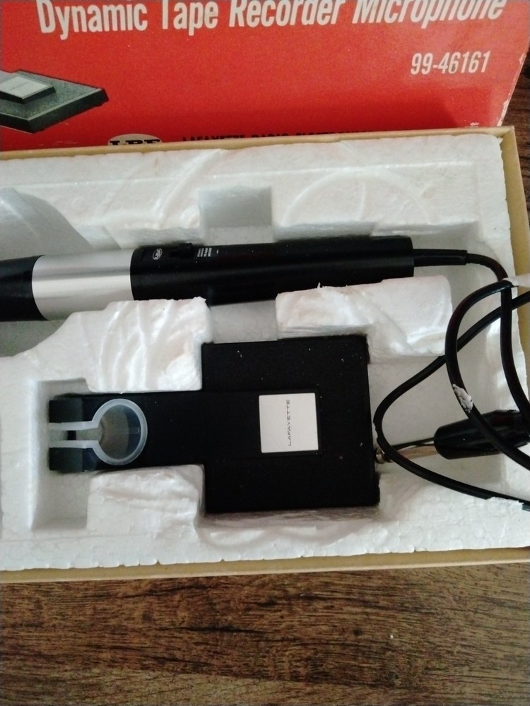 Lafayette dynamic microphone-vintage