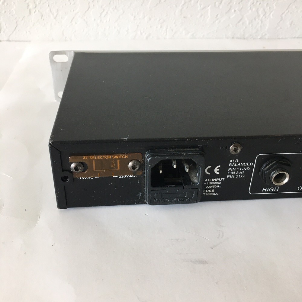 Nady CX-22SW 2-Way Stereo Crossover - Untested