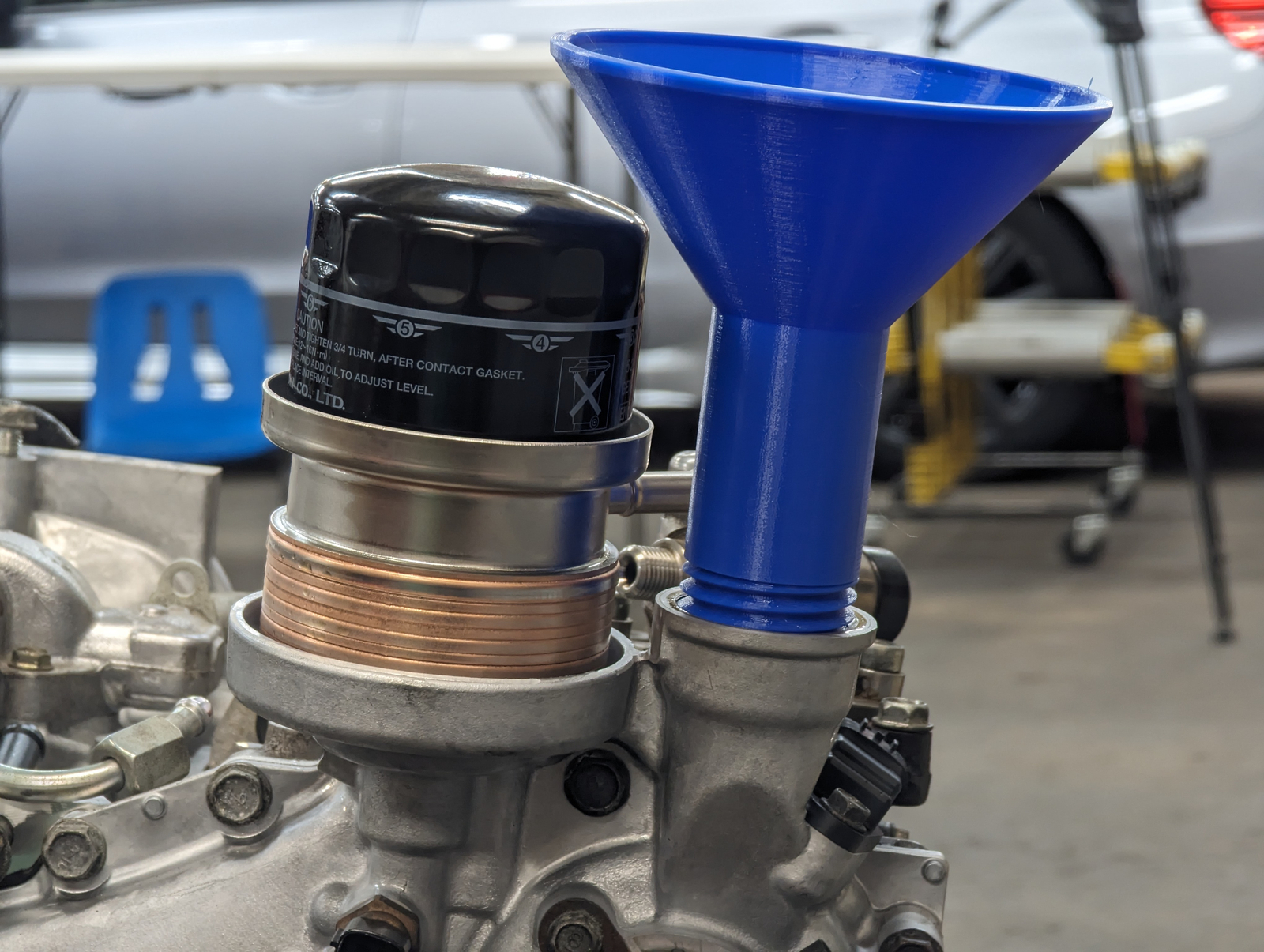 Subaru FA20/EJ25 Threaded Oil Fill Funnel