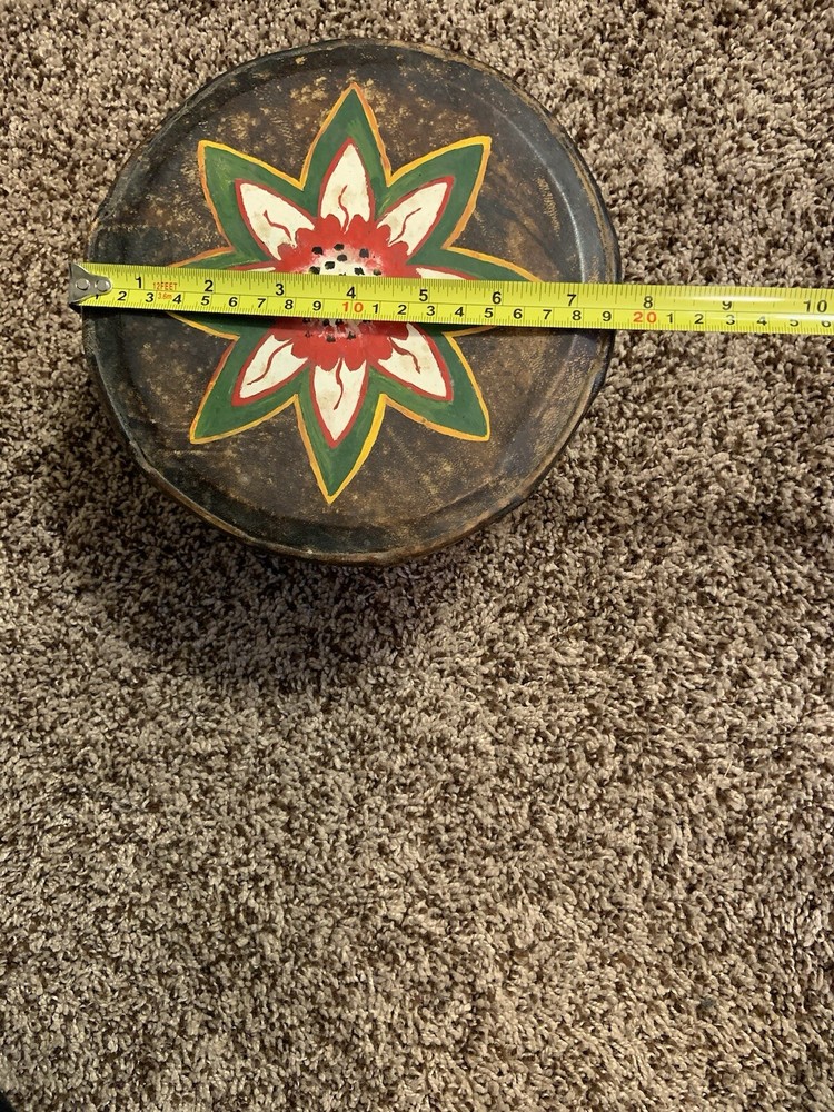 Handmade Vintage Hand Drums 7.5”