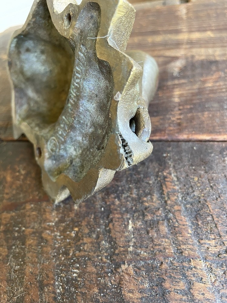 Vintage Solid Brass Bird Door Knocker CARRUTH 1991