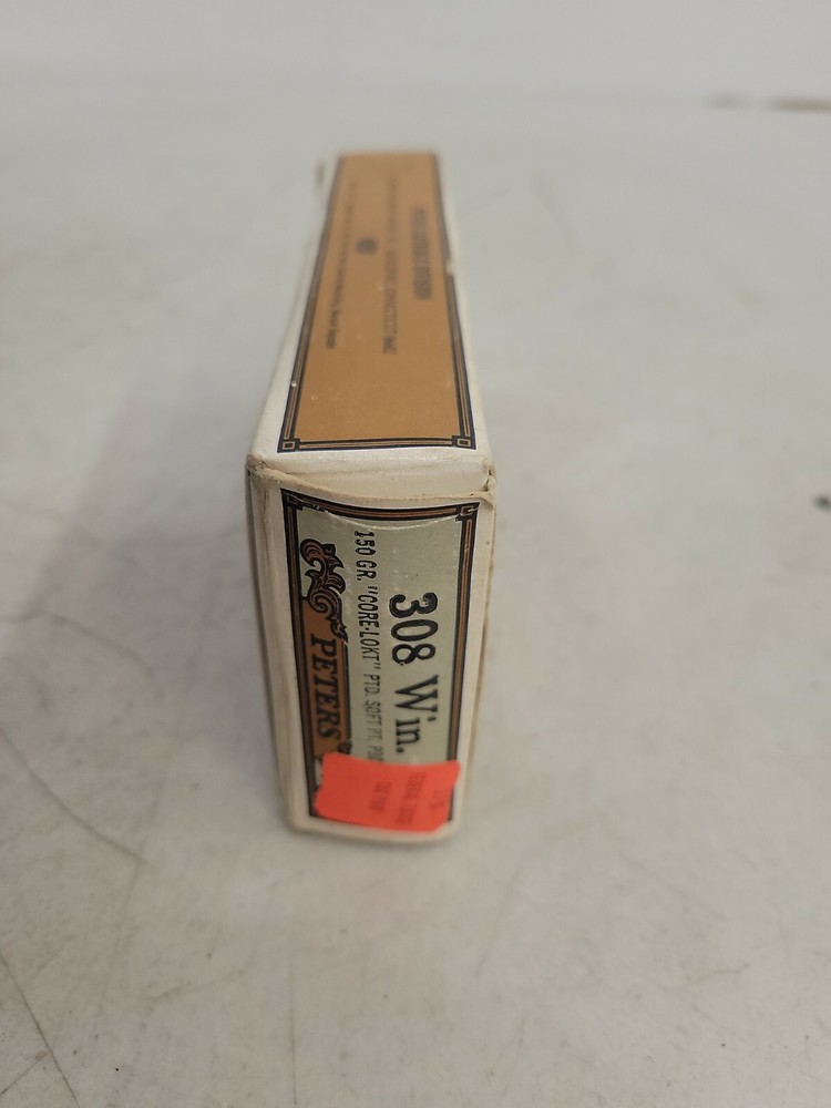 Vintage Peters 308 win shells box only