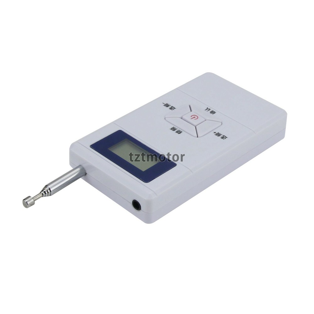 HRD-808 FM Radio Transmitter Mini Digital Display Adjustable 70Hz-108MHz 50M TZT