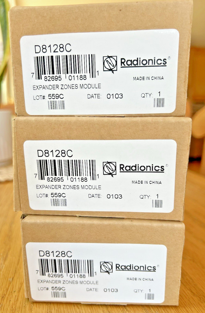 Radionics D8128C OctoPOPIT 8-zone Expander Module For D Series Control Systems