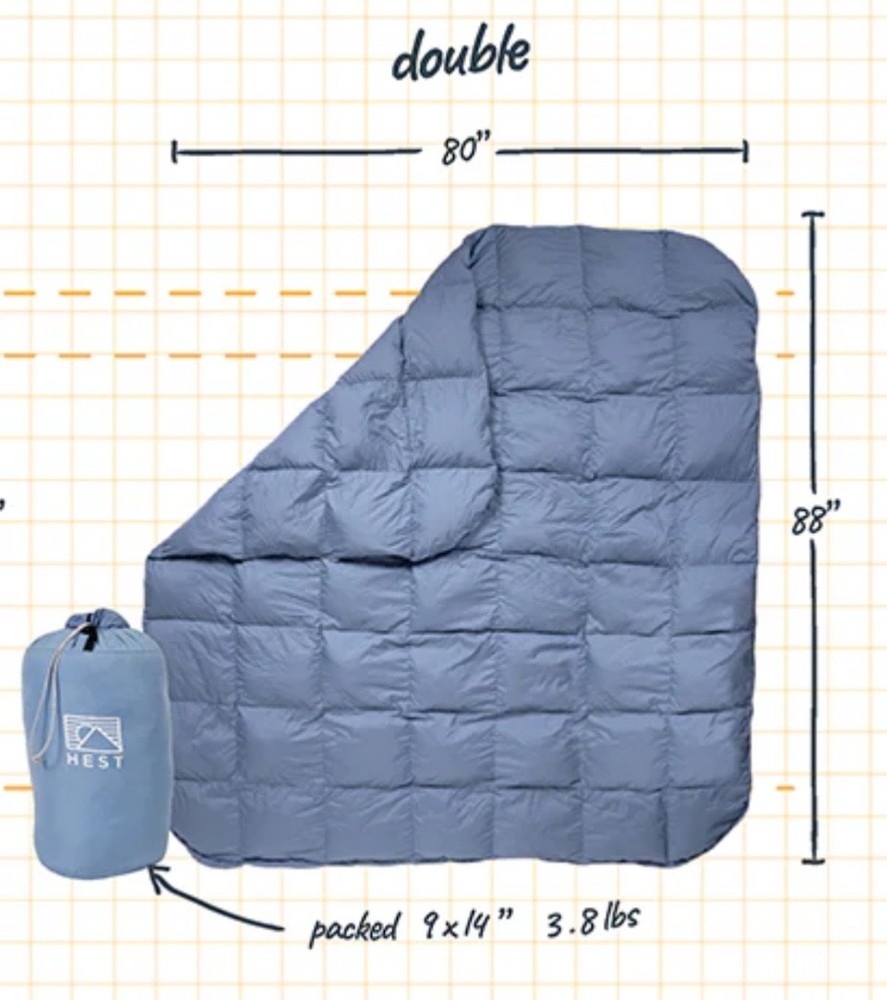 HEST Down Comforter Size Double