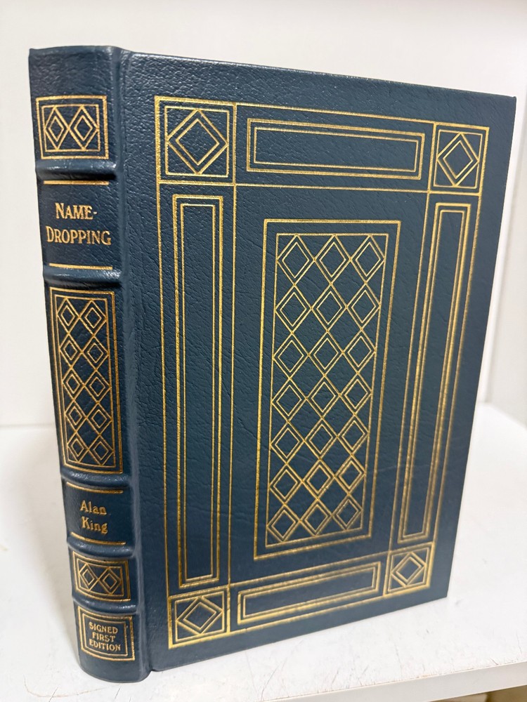 Easton Press Name-Dropping by Alan King   SIGNED 1st Ed