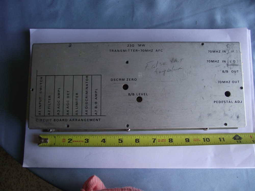 VINTAGE COLLINS AFC TYPE 2302 23Q TRANSMITTER