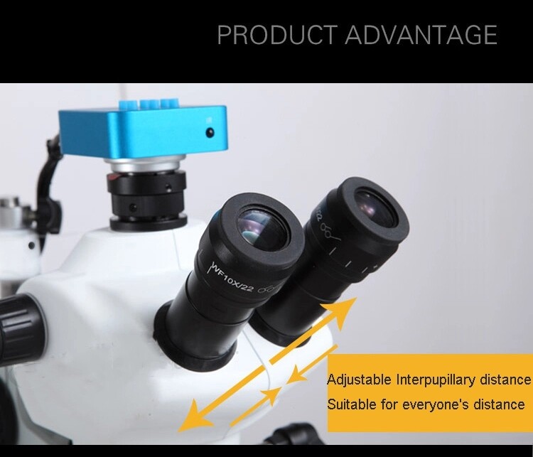 Dental Chair Operating Microscope with Camera 5W LED Light Endodontic Microscope