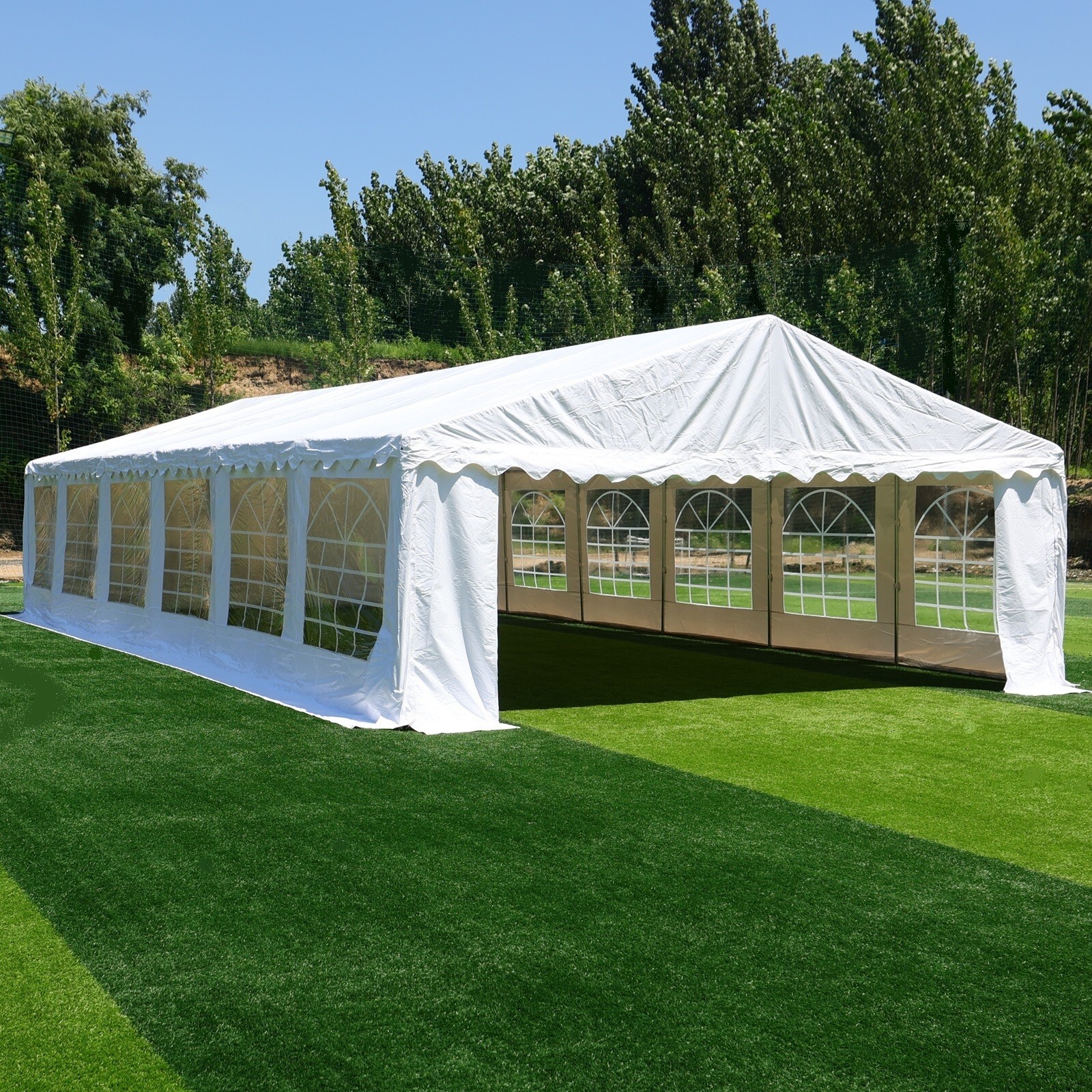 20x30, 20x40 Heavy Duty Party Event Tent Commercial Wedding Canopy w/ Sidewalls