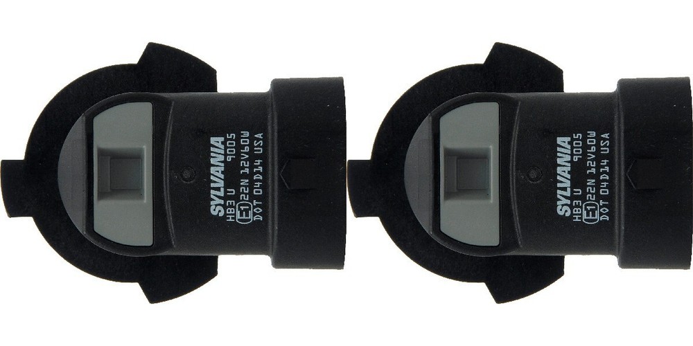 9005 Headlight Bulbs Sylvania Basic HB3 U (12V, 60W) Bright TWO in Bulk Package