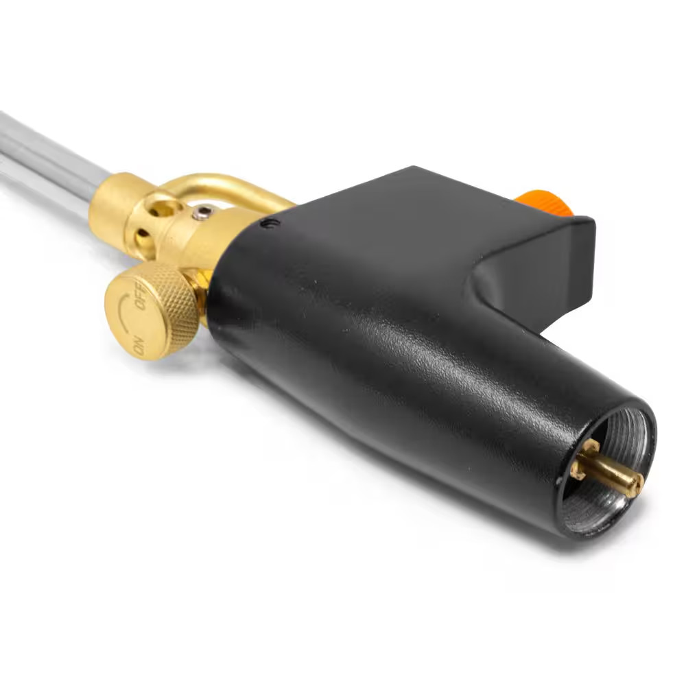 Trigger Start Propane Torch with Adjustable Flame for Welding, Grilling, and Hea