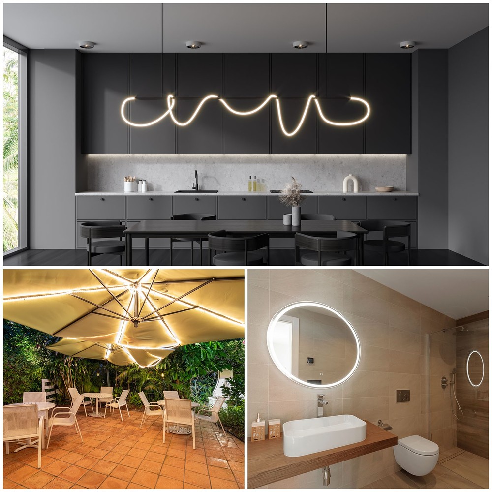 LED Diffuser Channel 16.5ft 10mm LED Installations Light Strips Channel