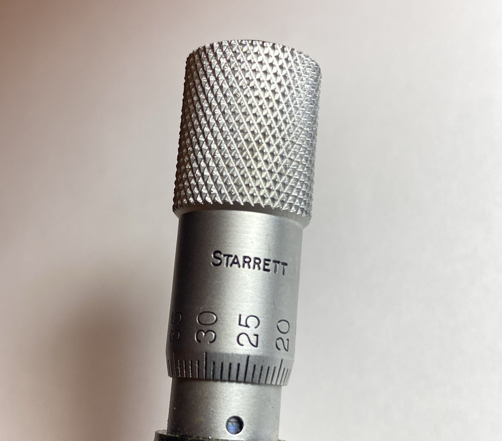 Starrett Micrometer Head USA