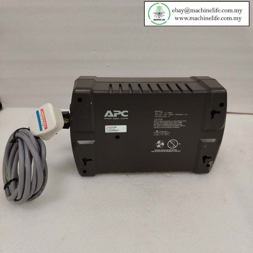 APC BE500R-AS Back-UPS ES 500