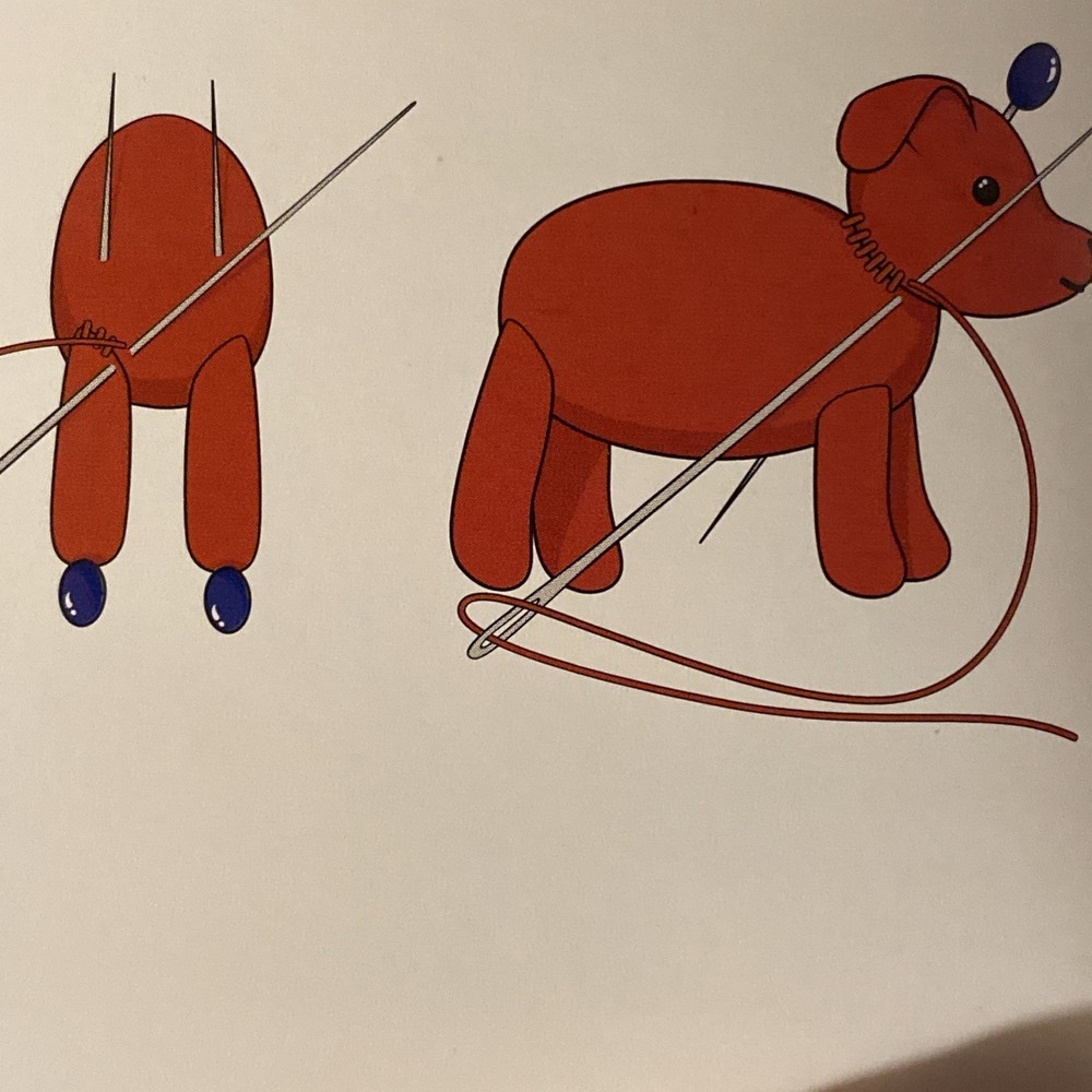 Mini Animals Crochet Pattern Project- Poodle Dog