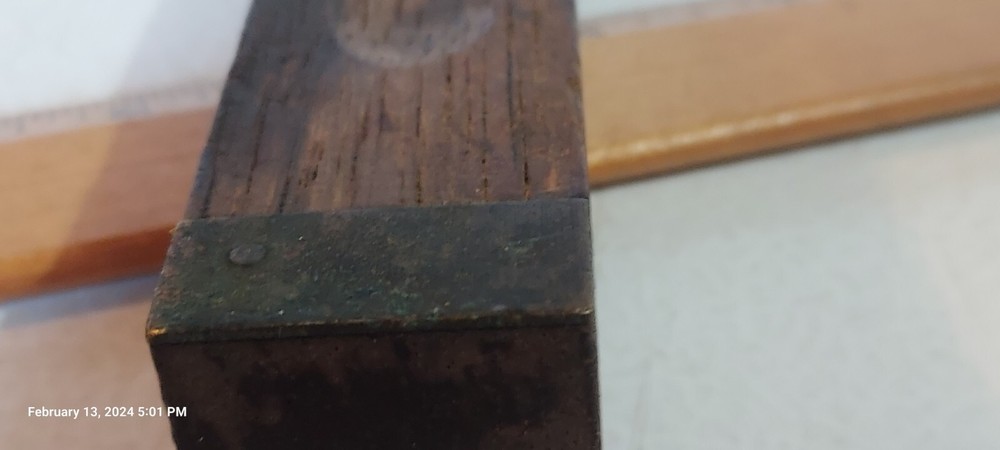 Antique 12 " 13" Over Bevel Gauge