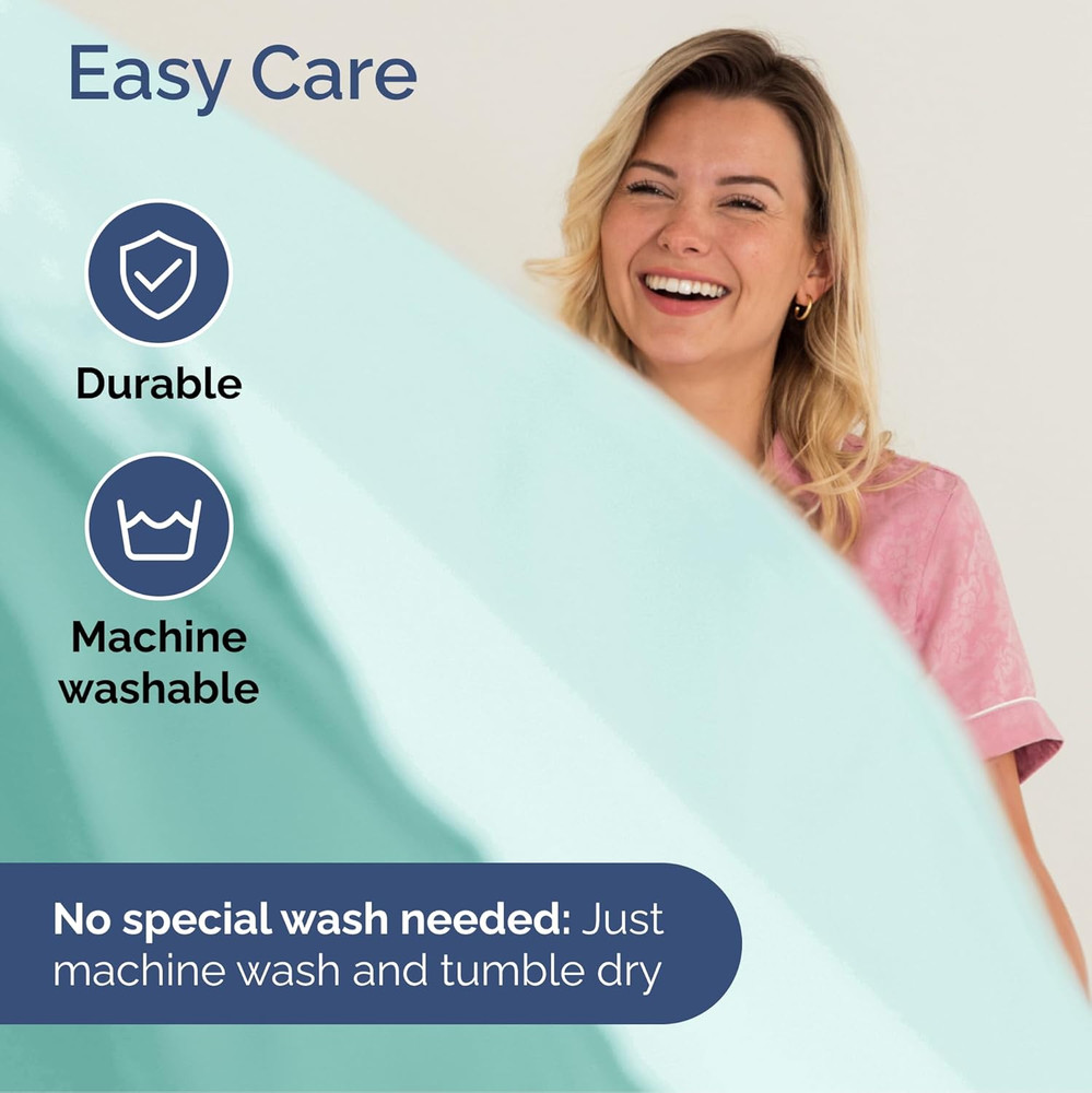 Extra Deep Split King Sheet Set - 7 Piece Breathable & Cooling Sheets - Hotel Lu