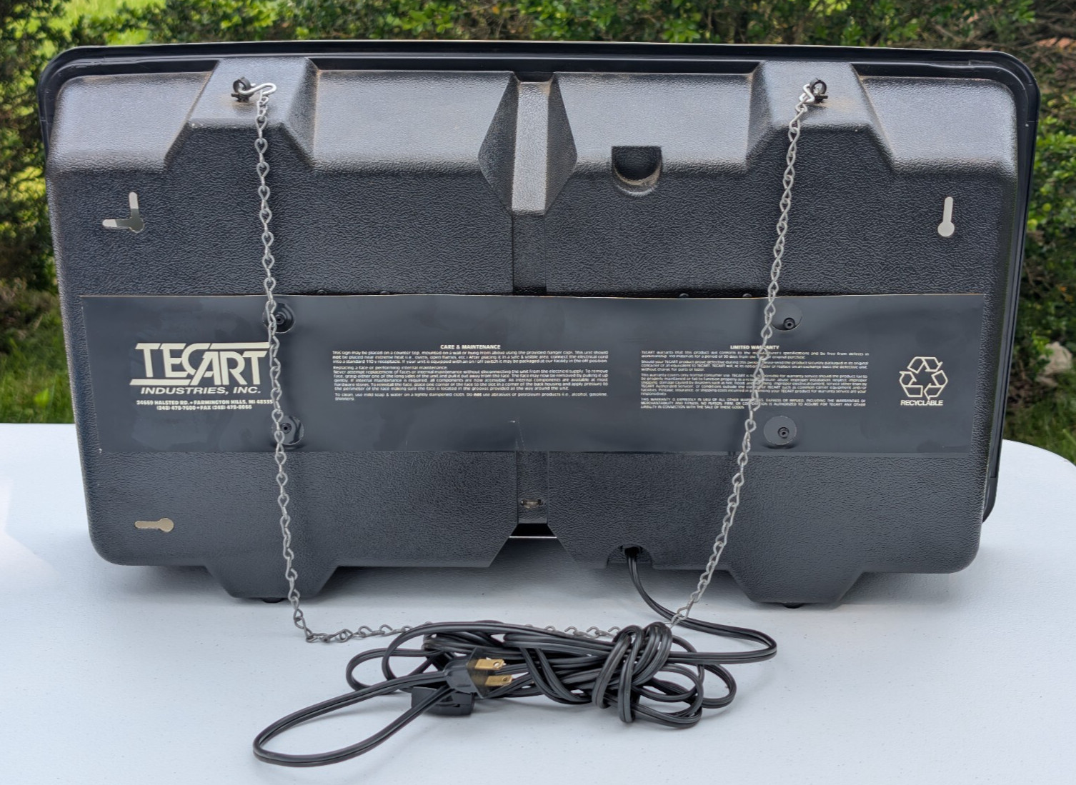 KTM Sport Motorcycles Factory Light Up Dealer Sign Tec Art Man Cave Collectible