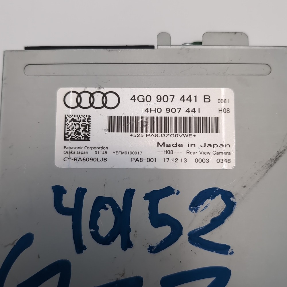 2012 - 2017 AUDI A6 A7 S6 S7 REARVIEW BACKUP CAMERA CONTROL MODULE 4G0907441B