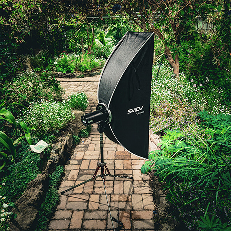 SMDV FLIP NEMO [60x60] Quick Soft Detachable Square Diffuser Speed-Box w/ Pouch